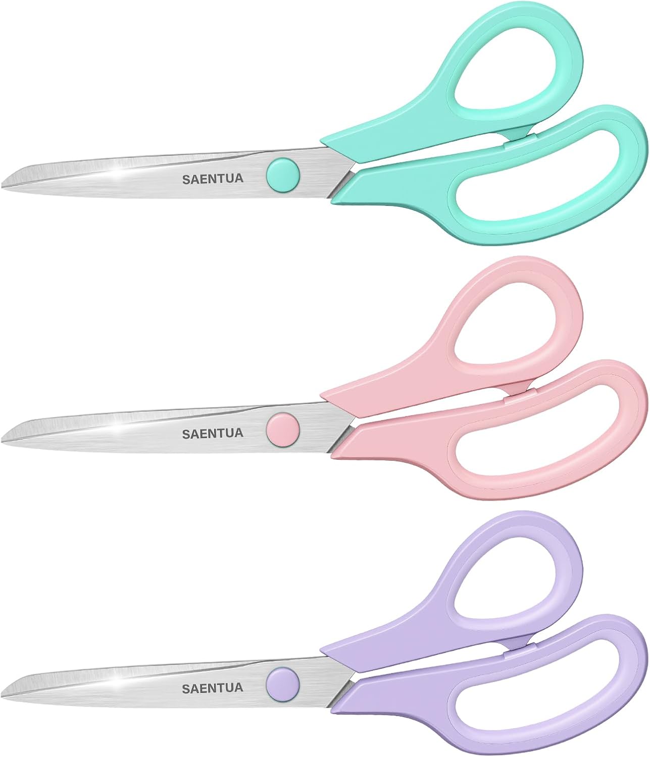 Thumbnail 6 de Edelstahl Scheren Set (3-teilig) mit 21 cm Schere – ultrascharfe 2,5 mm Klingen, für Rechts- und Linkshänder