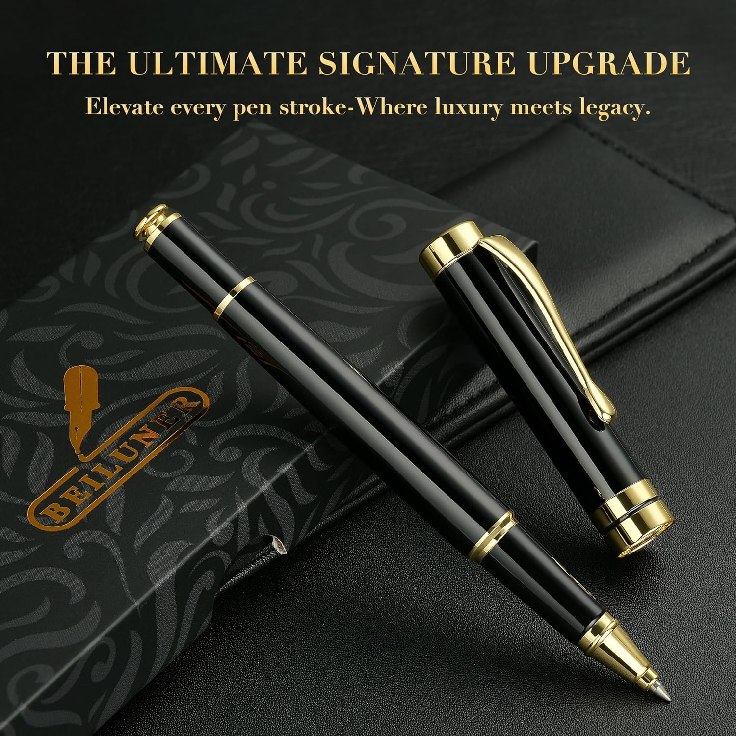 Detalle de BEILUNER Rollerball Pen Set with 0.5mm Refill