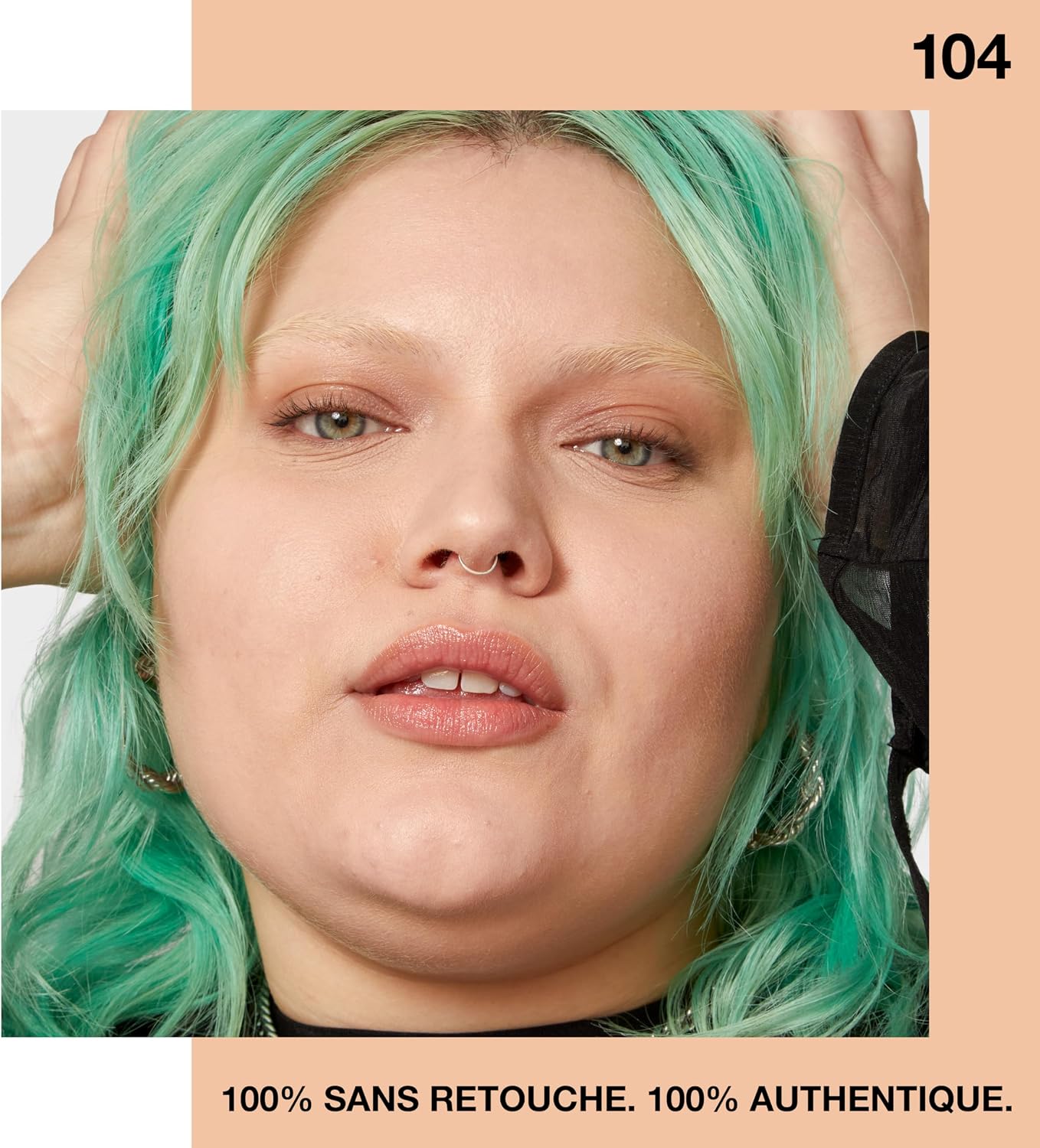 Detalle 2 de Maybelline Fit Me 30 ml teinte 105 Ivoire