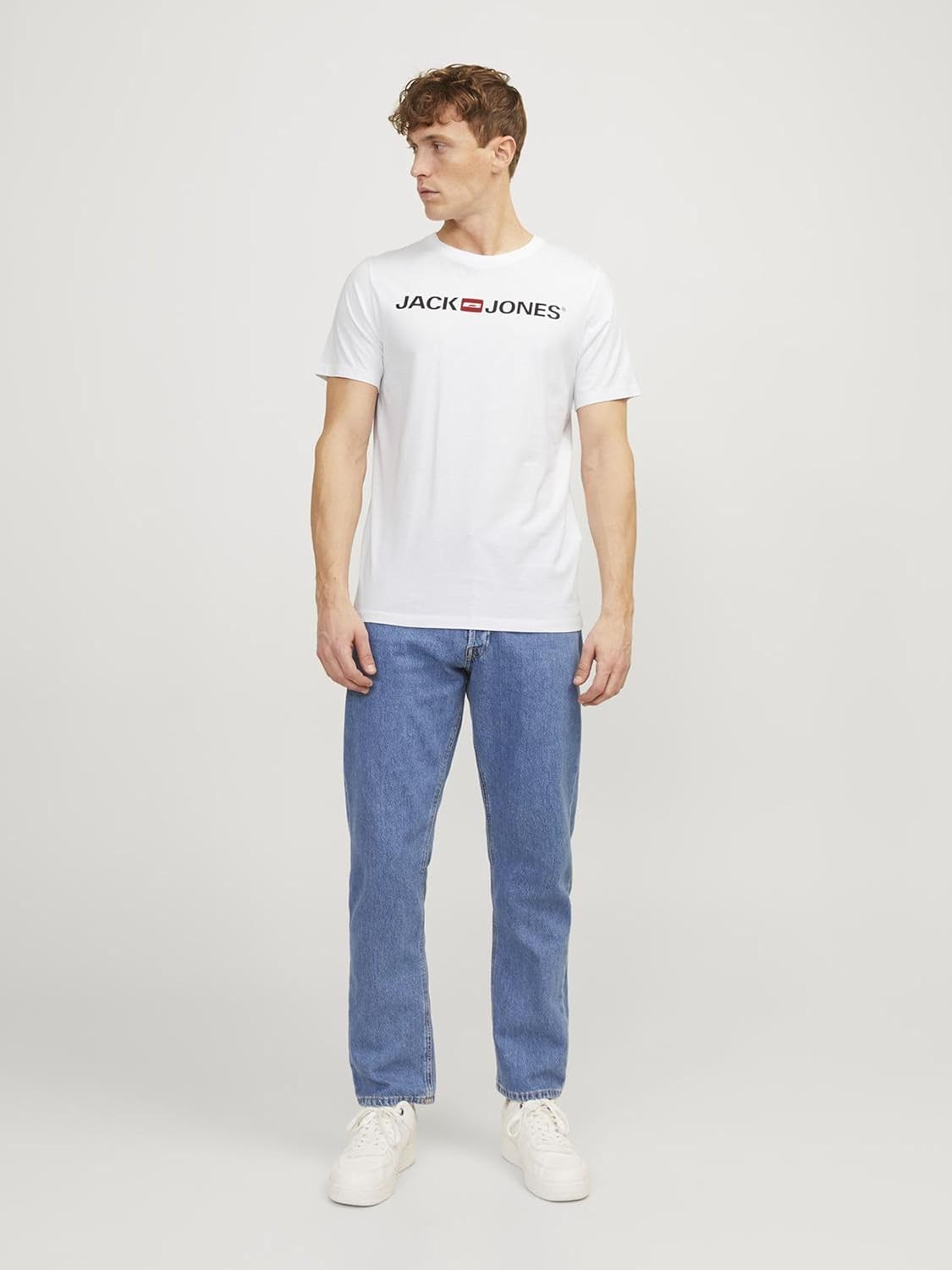 Thumbnail 4 de JACK & JONES Jjecorp Logo Tee Herren T-Shirt im 2er Pack (Crew Neck, kurzarm)
