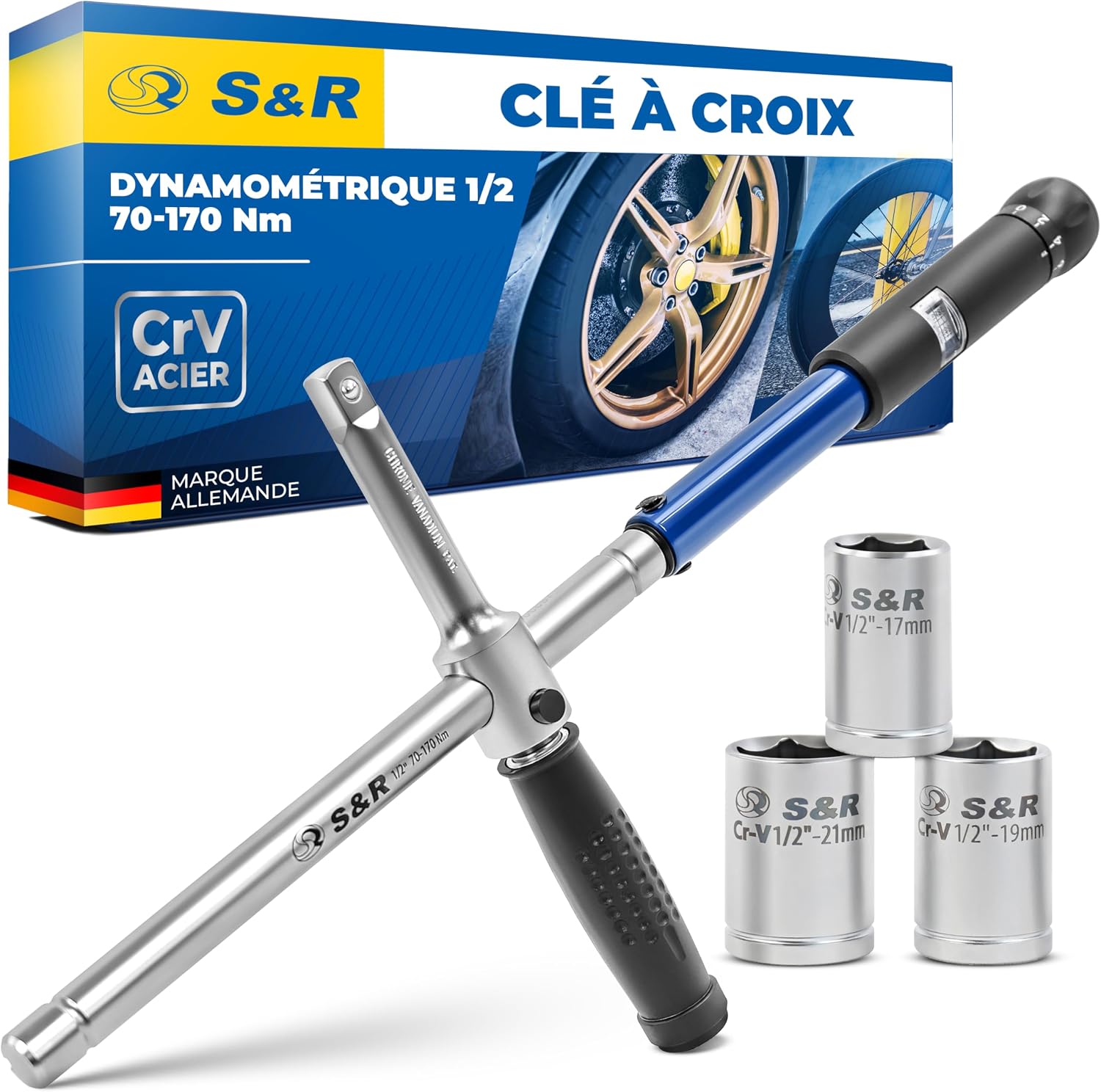 Thumbnail 6 de S&R Clé dynamométrique 3/8 19-110 Nm