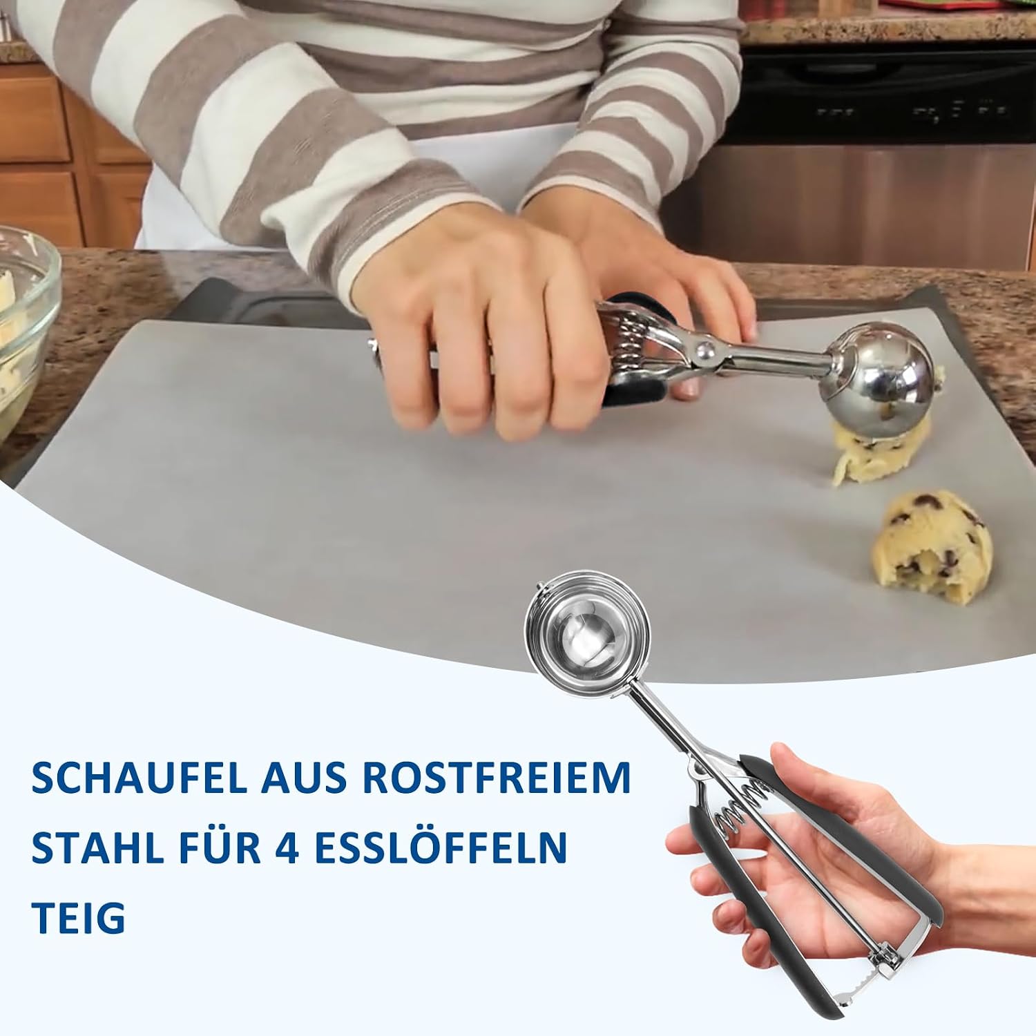 Thumbnail 2 de SPEENSUN Eisportionierer aus 304 Edelstahl (24 x 6 cm) mit Auslöser – eislöffel portionierer für Eis, Melone & Teig