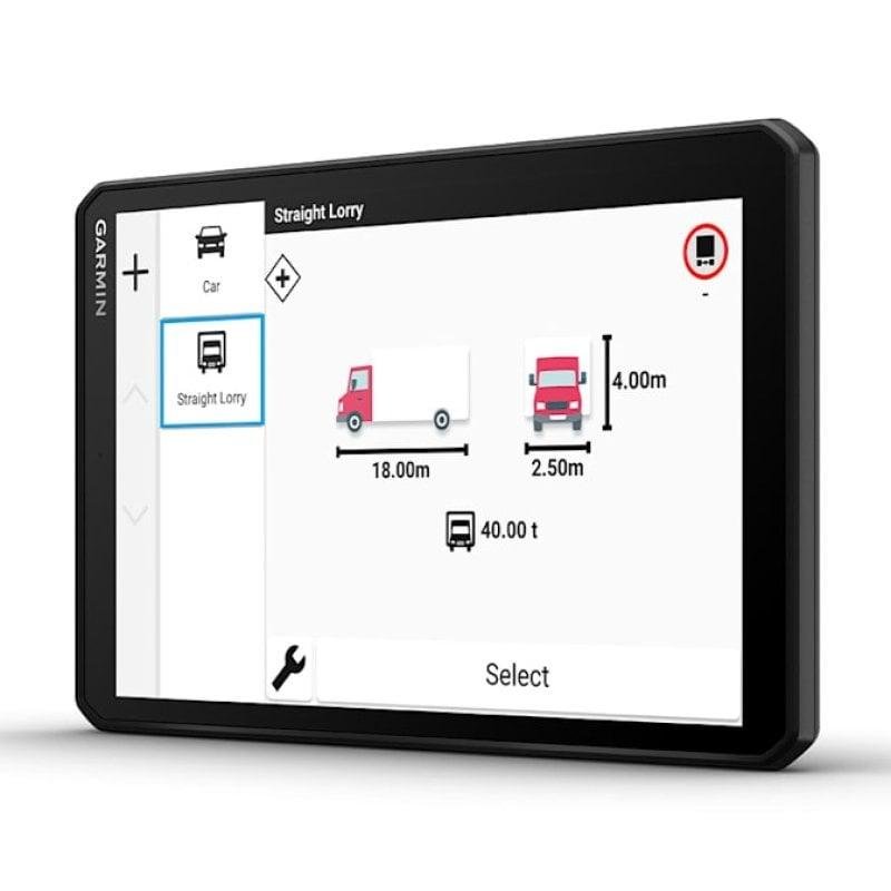 Detalle de Garmin dezl LGV820: Navegador para Camiones de 8" con mapas de por vida y tráfico en directo