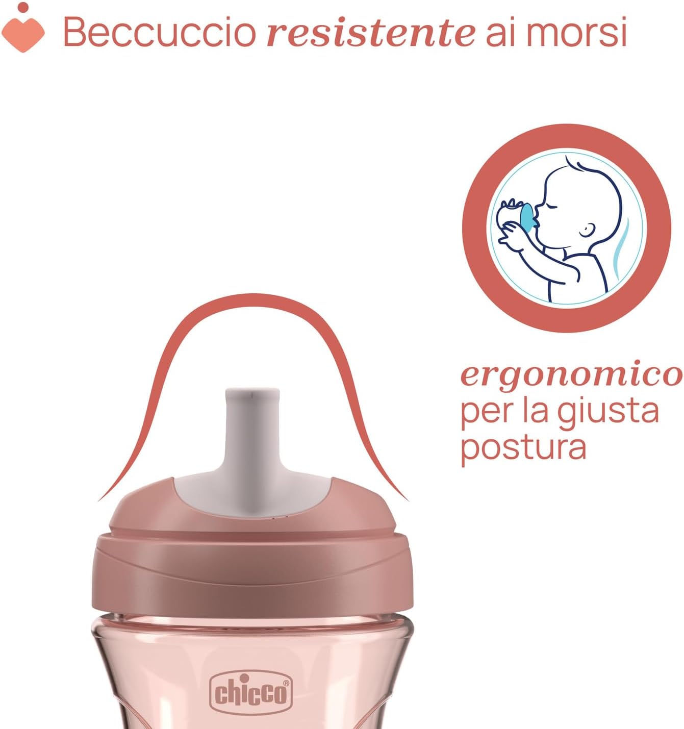 Thumbnail 3 de Chicco Advanced Cup bicchiere antigoccia 266 ml