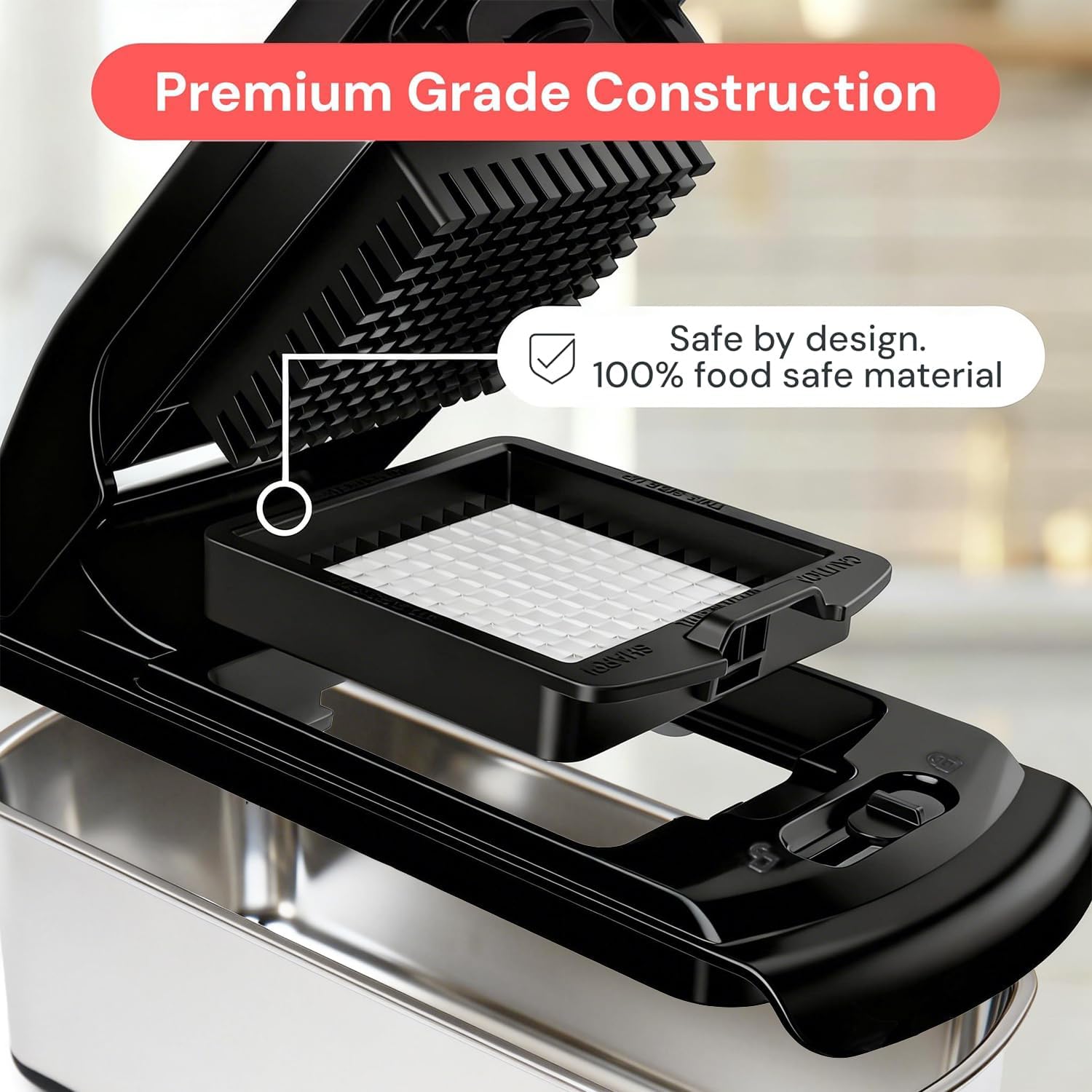 Thumbnail 4 de Fullstar 4-in-1 Pro Vegetable Chopper & Cutter – Slicer Dicer Spiralizer with 5-Cup Capacity