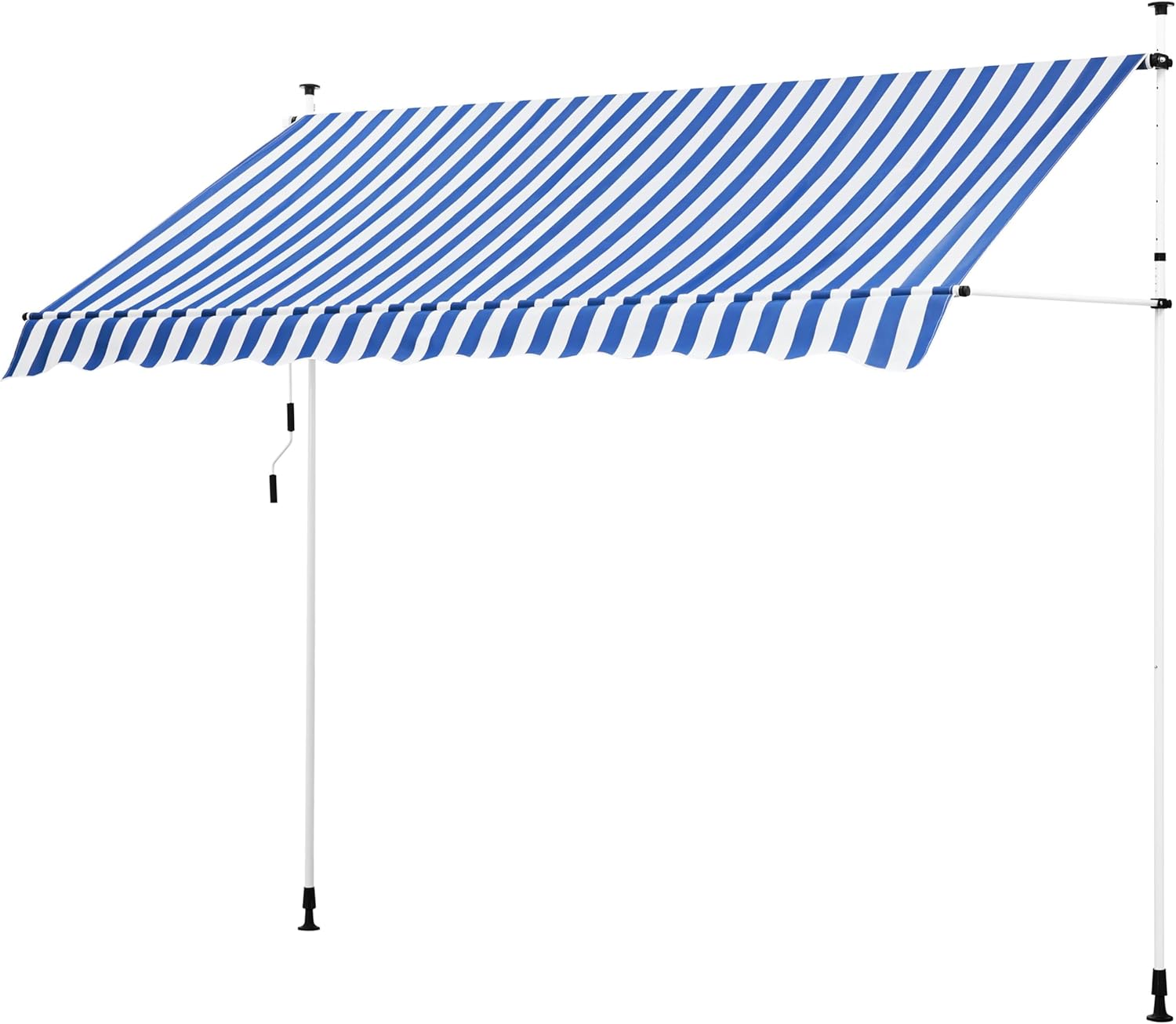 Thumbnail 3 de Yaheetech Tenda da Sole per Balcone Esterno Veranda a Bracci Estensibili con Manovella Regolabile – Telaio Telescopico 300 x 120 cm