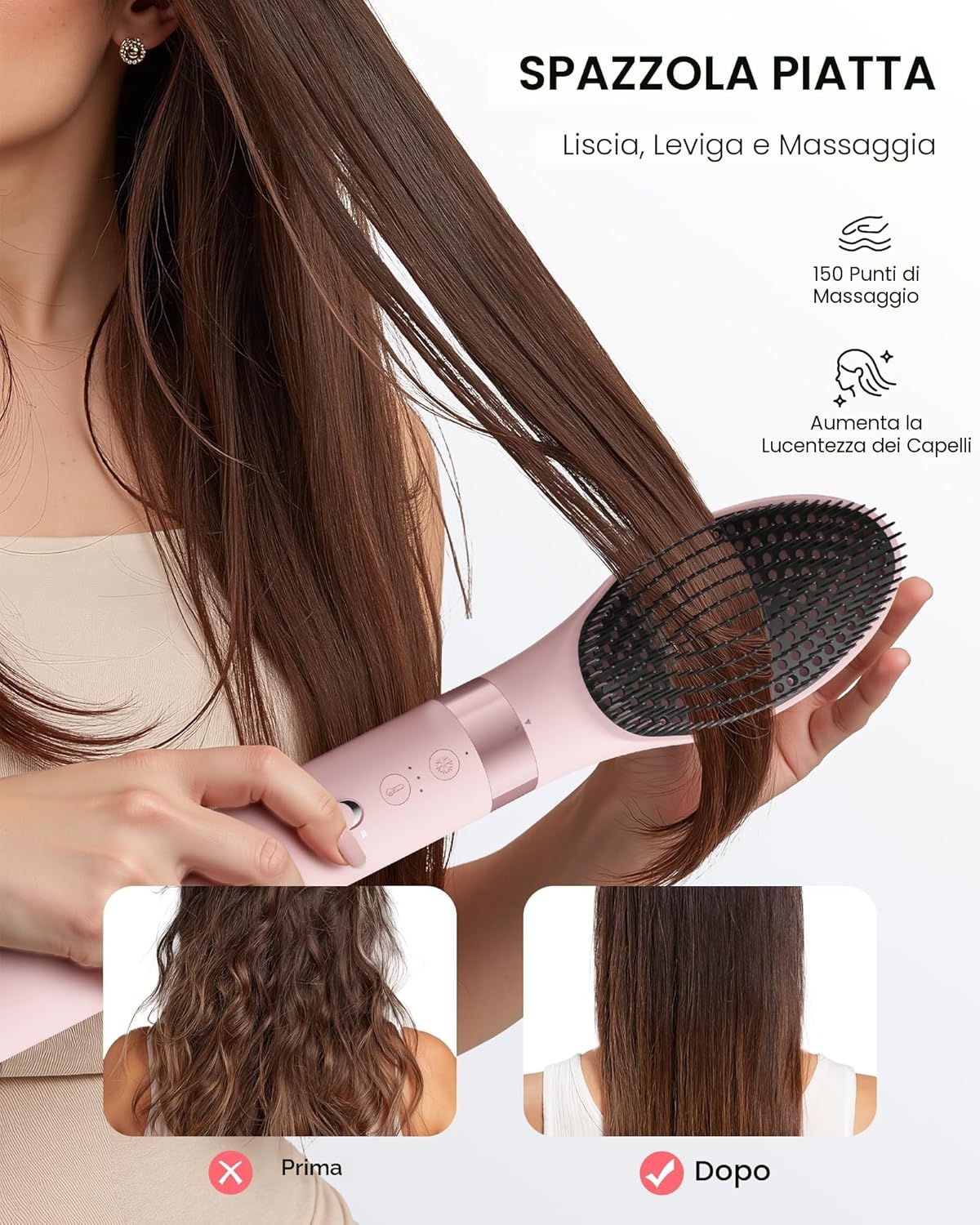 Thumbnail 5 de MESCOMB 5‑in‑1 Air Styler spazzola asciugacapelli 110000 RPM 🎀