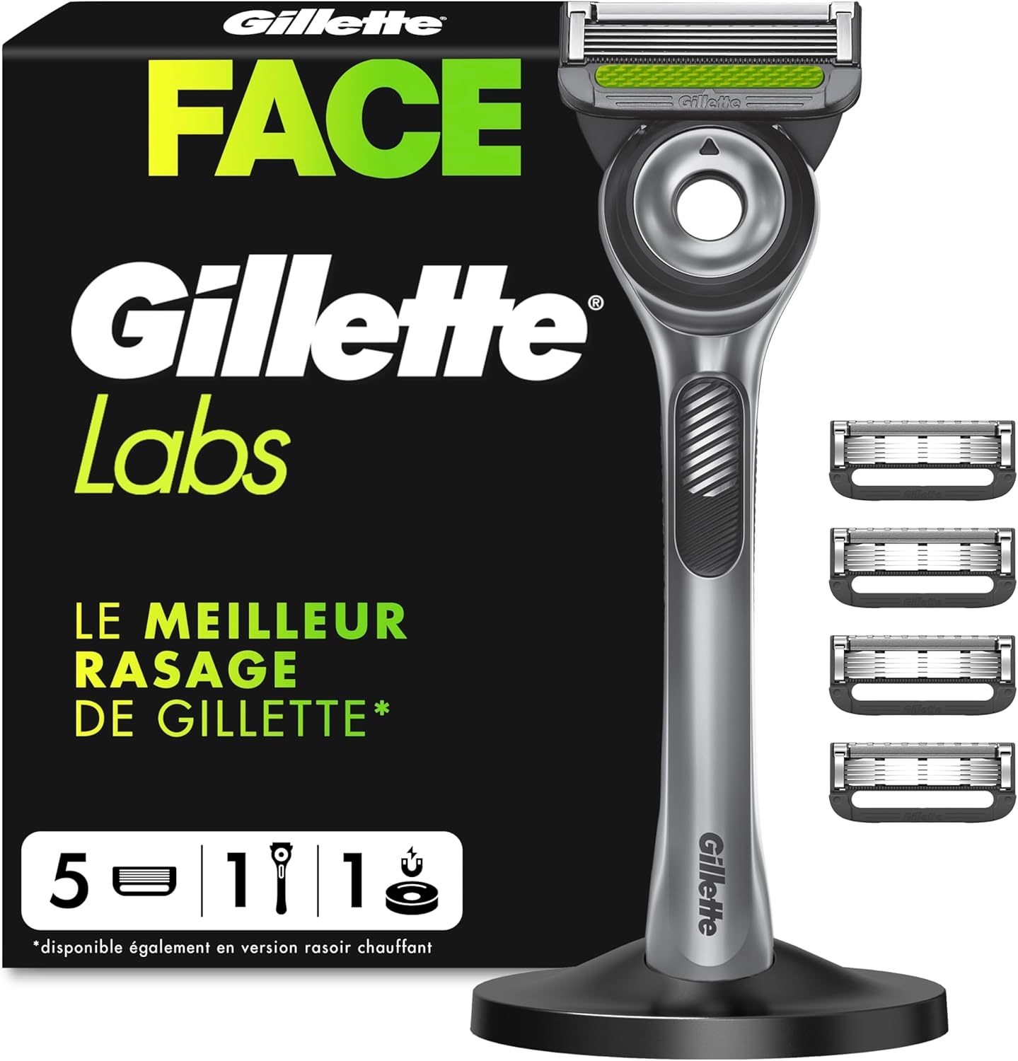 Detalle de GilletteLabs Avec Barre Exfoliante 5 recharges