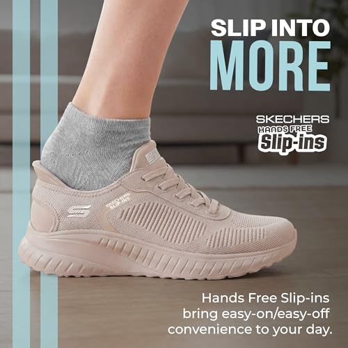 Thumbnail 3 de Skechers Women's Slip-Ins Squad Chaos Trainer, Natural, 3.5 UK