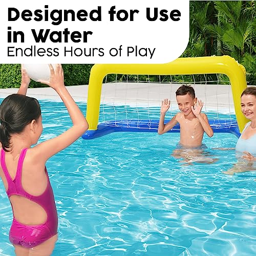 Thumbnail 2 de Bestway 56" x 30" Water Polo Pool Game Set – juego de polo acuático para piscina