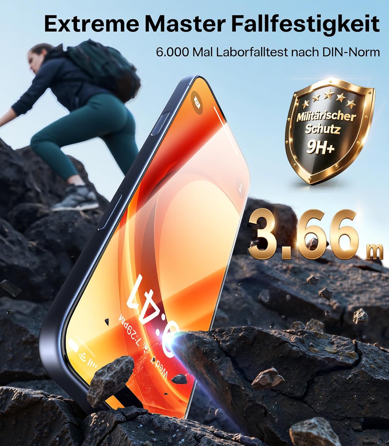 Thumbnail 6 de TORRAS iPhone 17 Air Panzerglas 2 Stück