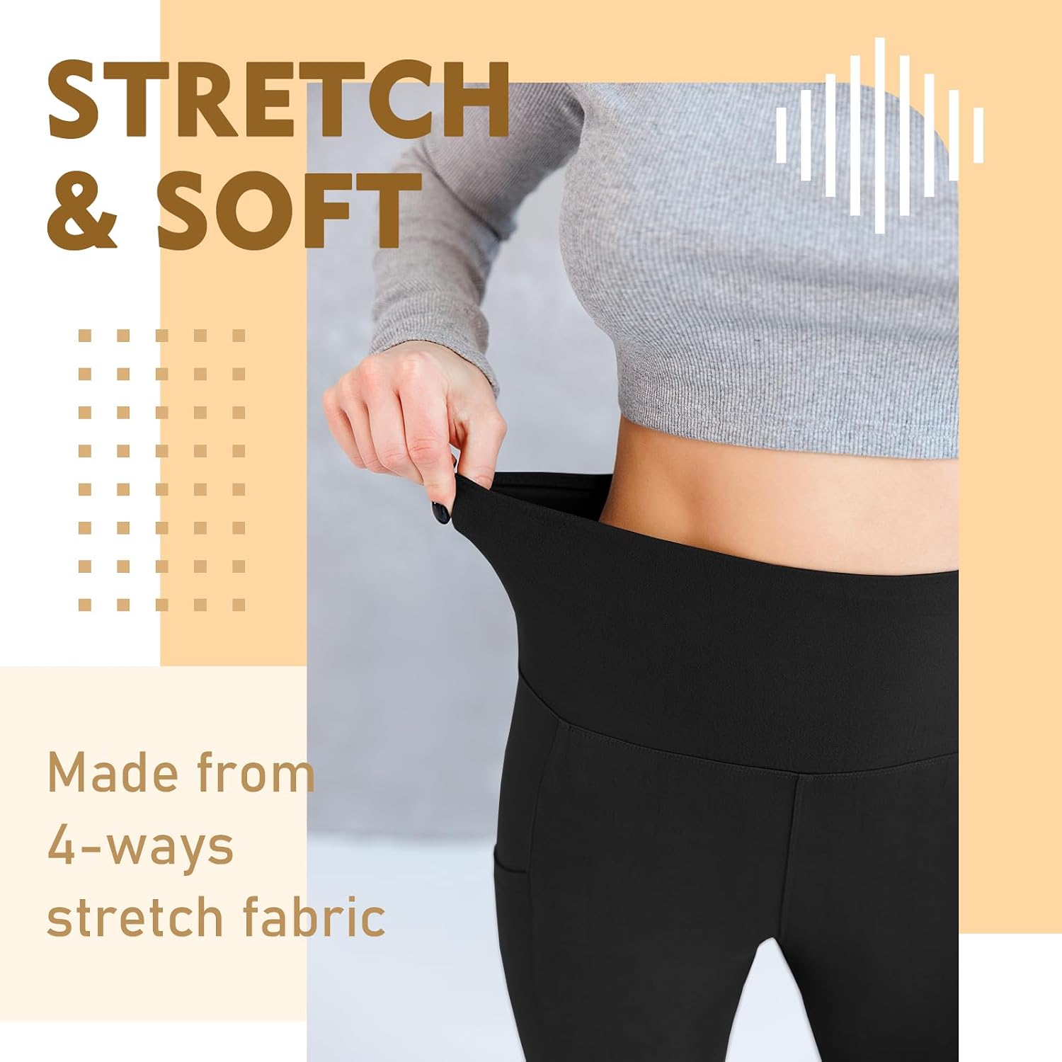 Detalle de Sanpetix leggings for women with pockets