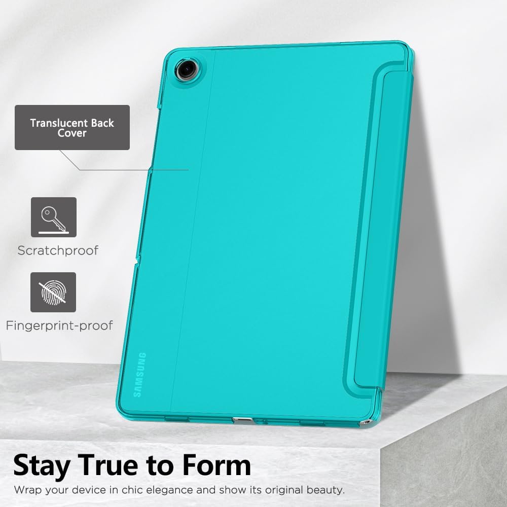 Thumbnail 4 de MoKo Schlanke Hülle für Samsung Galaxy Tab A11+/A9 Plus 11 Zoll – Transparentes Rückseiten-Case mit Auto-Wake-Funktion