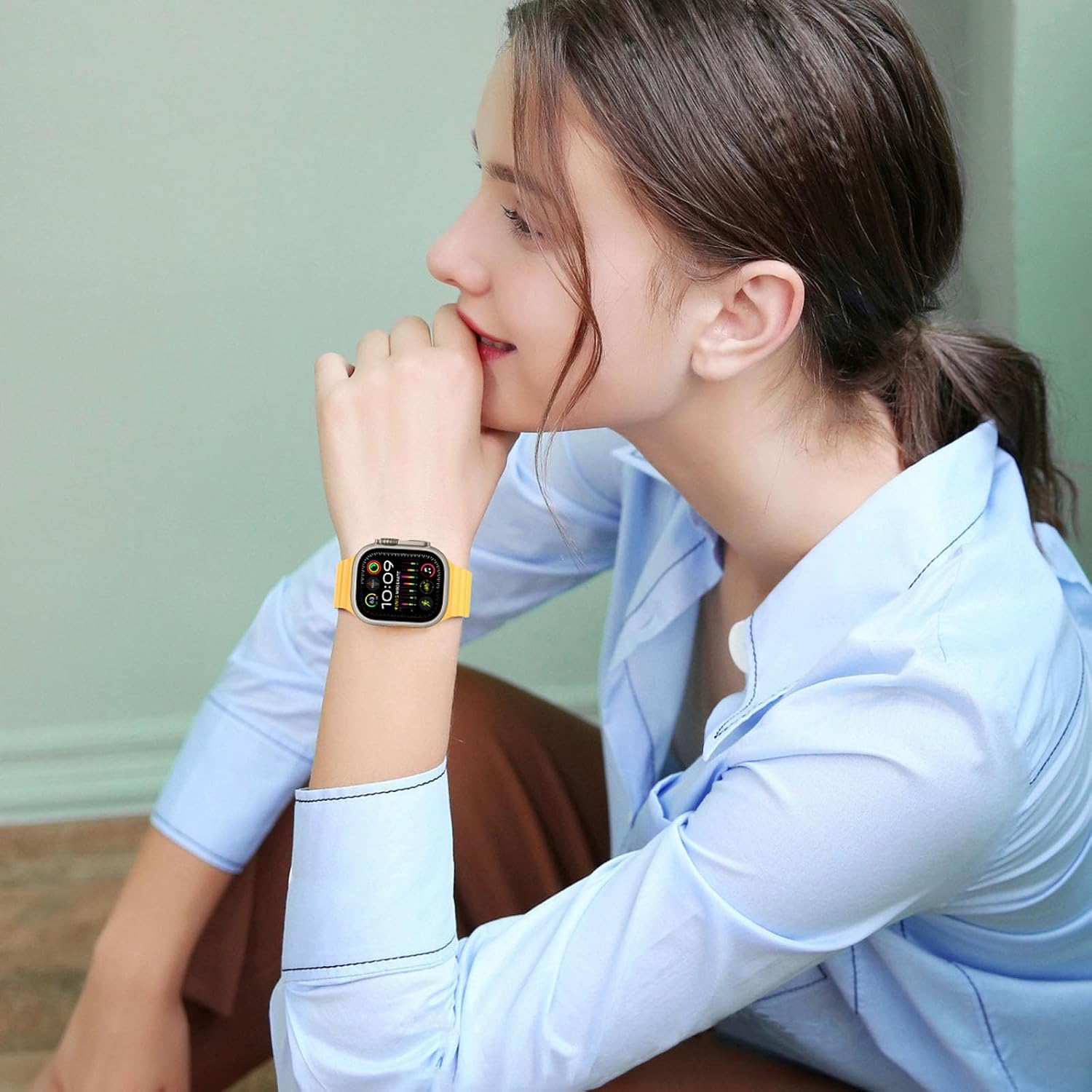 Detalle 2 de HITZEE magnetic Apple Watch strap 175–230mm