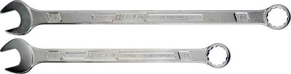Detalle de HAZET 600LG-22 ロングコンビネーションレンチ 22mm・全長380mm、クロムバナジウム鋼