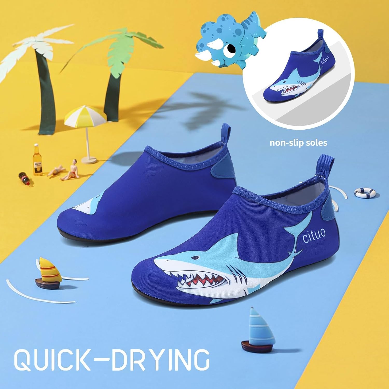 Thumbnail 3 de todaysunny Water Shoes for Kids: Quick-Dry, Non-Slip and Lightweight For Outdoor Adventures
