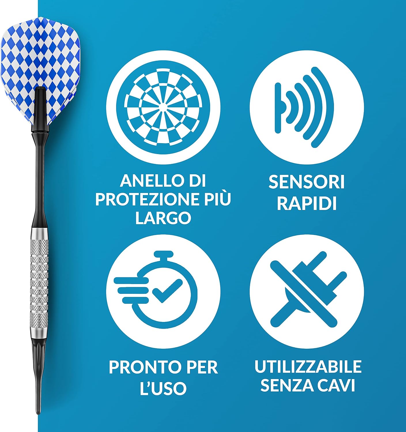 Thumbnail 3 de DartPro L'originale bersaglio elettronico 65 varianti