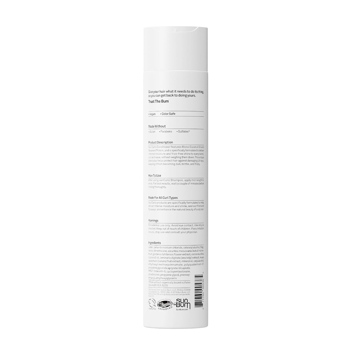 Thumbnail 6 de Sun Bum Curls Conditioner for Wavy Hair 10 oz