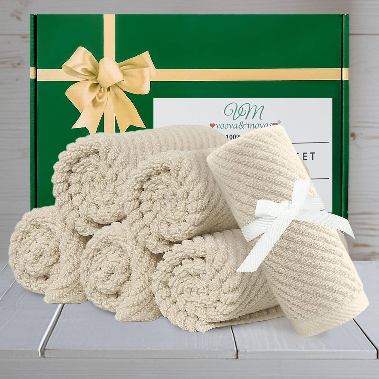 Thumbnail 4 de Cotton Washcloths 6PC 13x13" ⚙