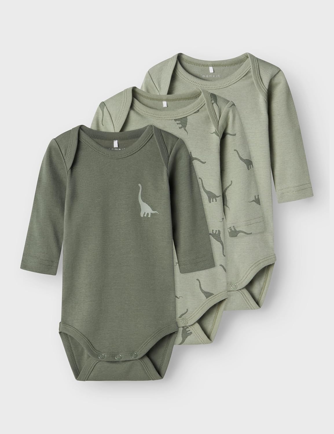Thumbnail 2 de NAME IT Jungen Strampler im 3er-Pack – praktischer Overall für Babys