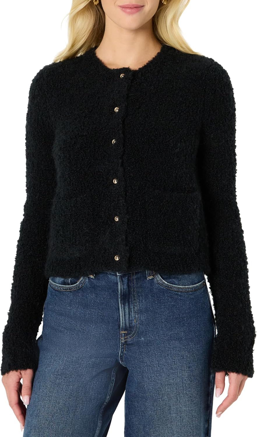 Detalle de Amazon Essentials Wool-Blend Button Jacket for Women