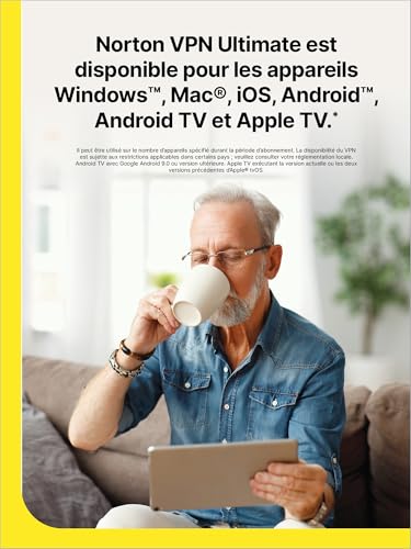 Thumbnail 8 de Norton VPN Ultimate 2026 — 10 appareils, 1 an d’abonnement