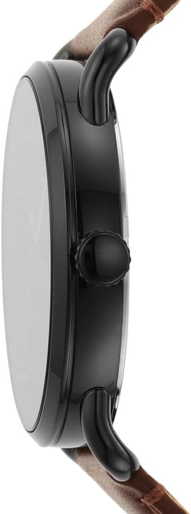 Thumbnail 2 de Fossil Copeland 42mm — Montre homme, mouvement quartz, acier inoxydable argenté et bracelet cuir