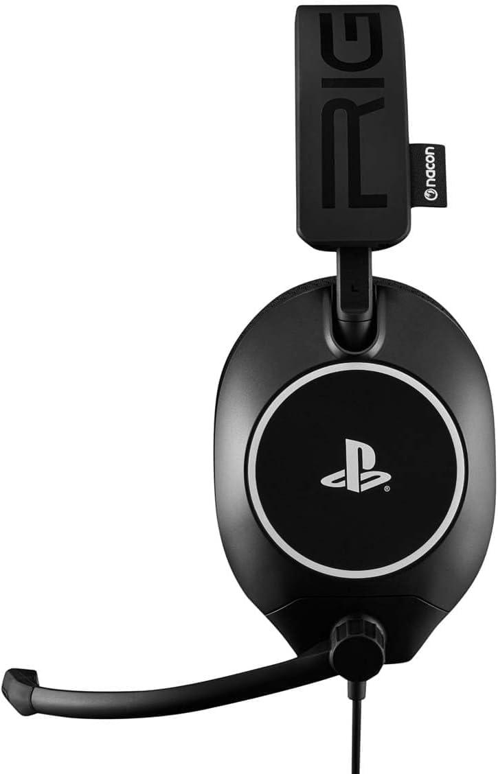 Thumbnail 3 de Sony R5 Pro HS cablate da gaming con licenza ufficiale per PS5/PS4, jack 3,5 mm (nere) con microfono flip-up