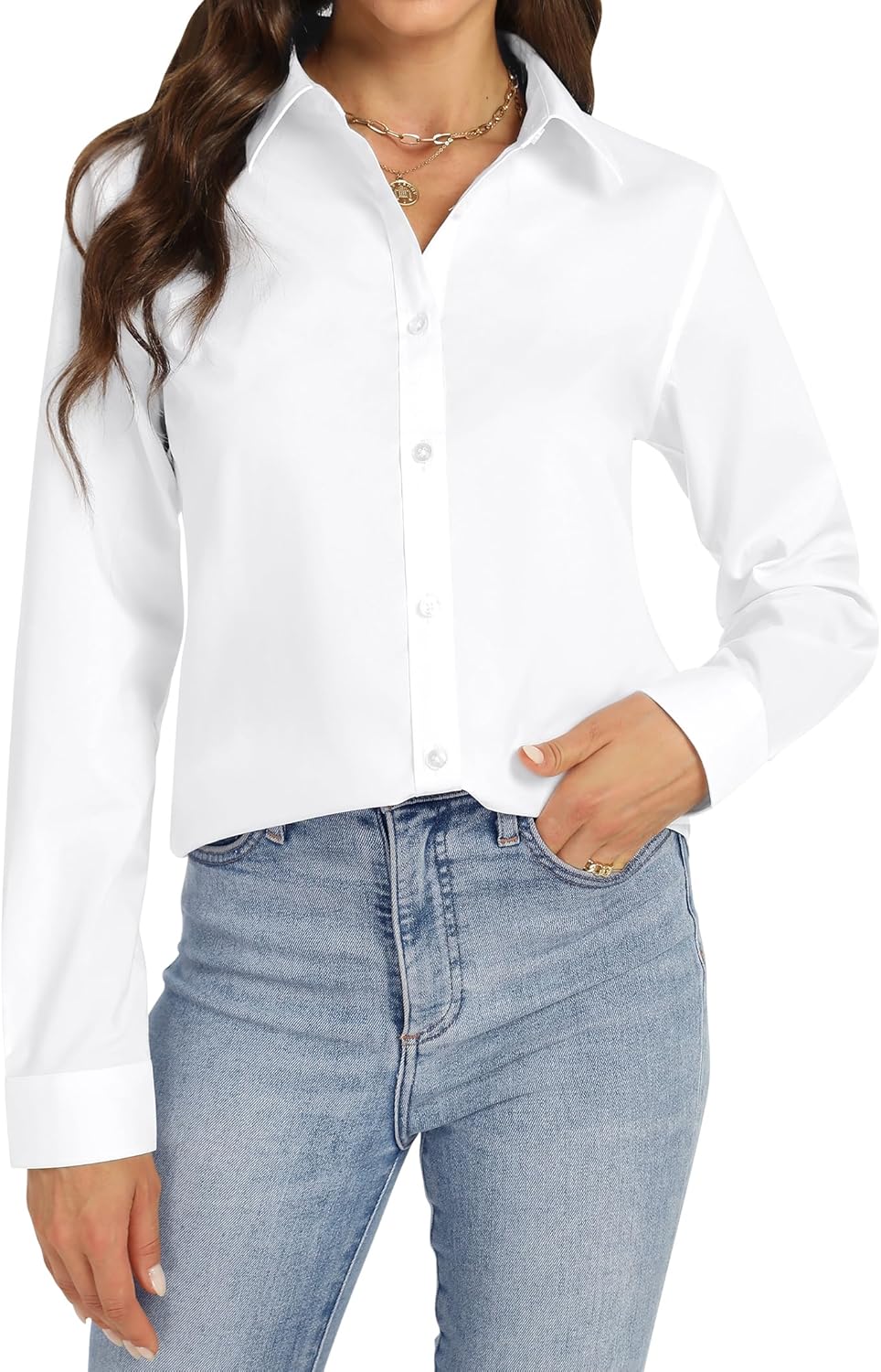Detalle 2 de J.VER Bluse Damen XS–3XL