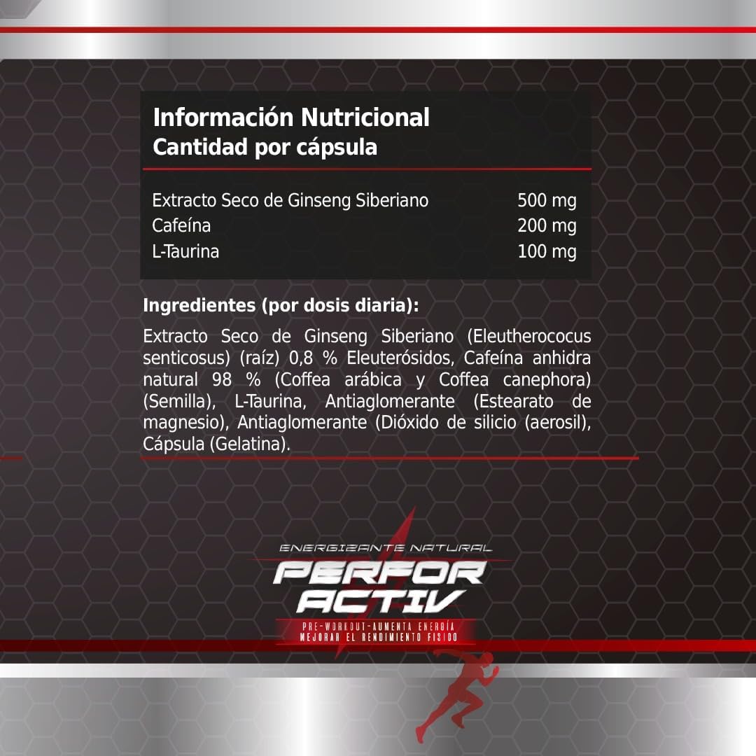 Thumbnail 4 de Healthy Fusion Perfor Activ ⚡ Pre-Entreno, 60 cápsulas