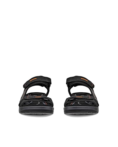 Detalle de ECCO Herren Offroad Wandern Sandalen – Schwarz, UK 10.5