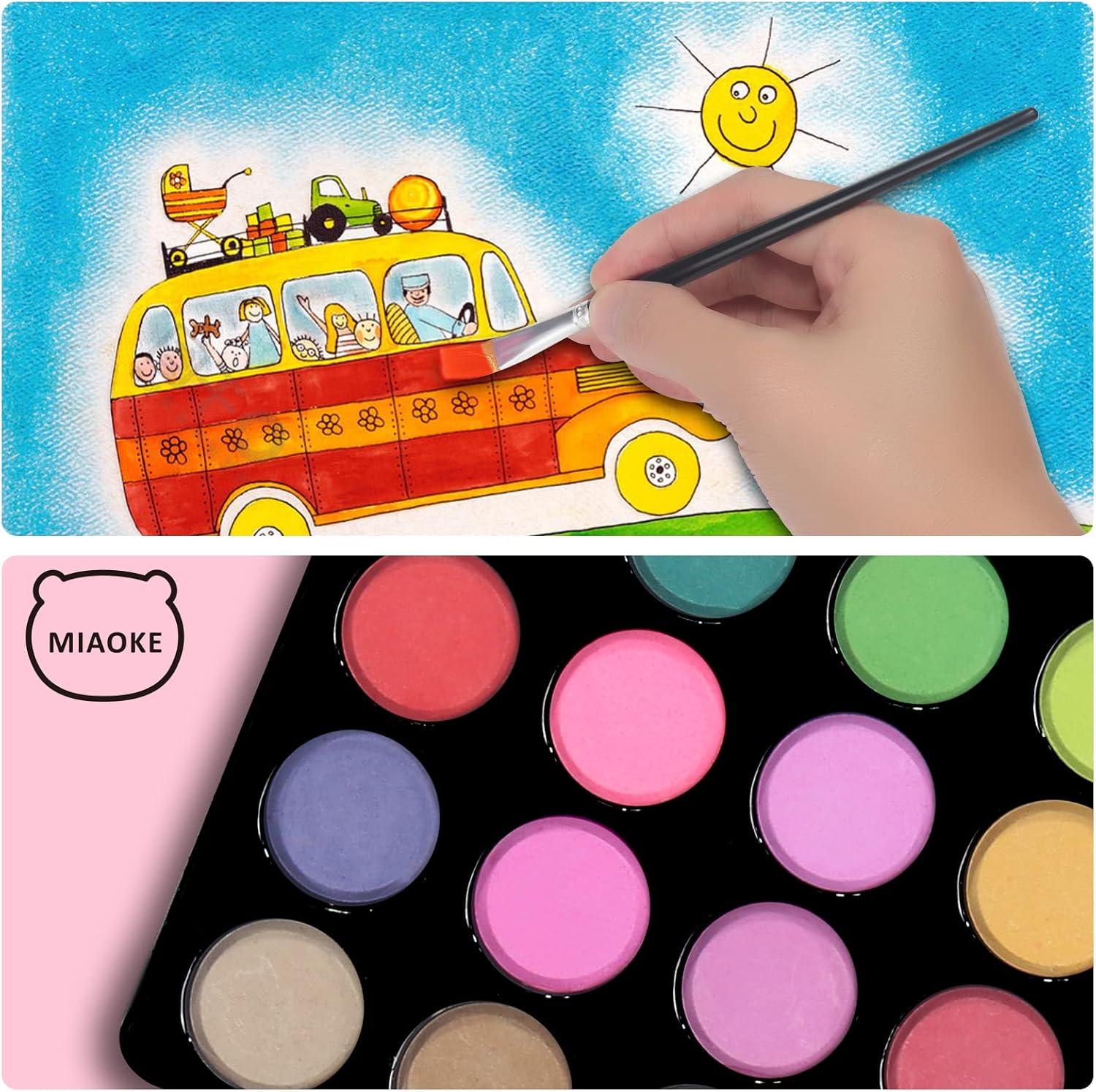 Thumbnail 5 de MIAOKE 145 PCS Set Pittura e Disegno 145 pezzi