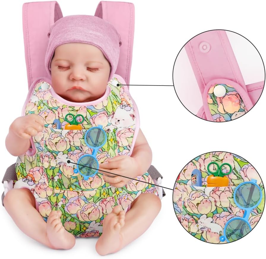 Thumbnail 3 de Aolso Baby Doll Carrier 14"–18" Pink Flower