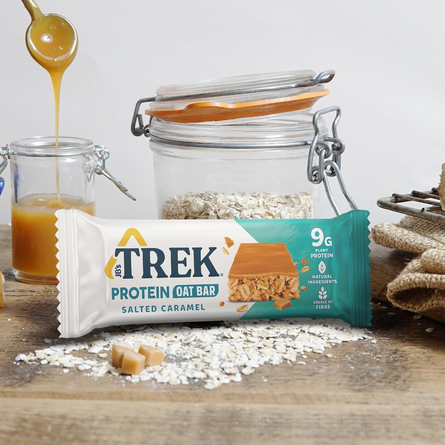 Thumbnail 5 de TREK Barritas Proteicas de Avena Multisabor 🌱 800g