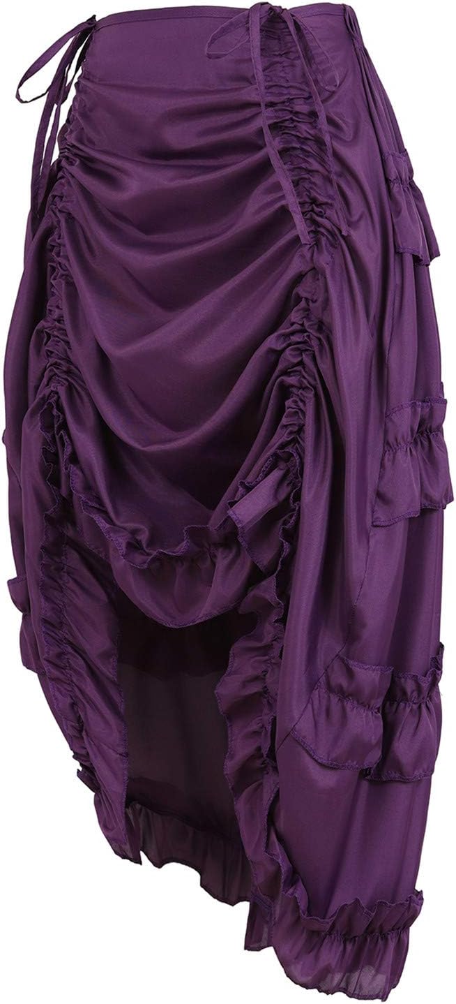 Detalle 2 de Kranchungel Steampunk Skirt High-Low