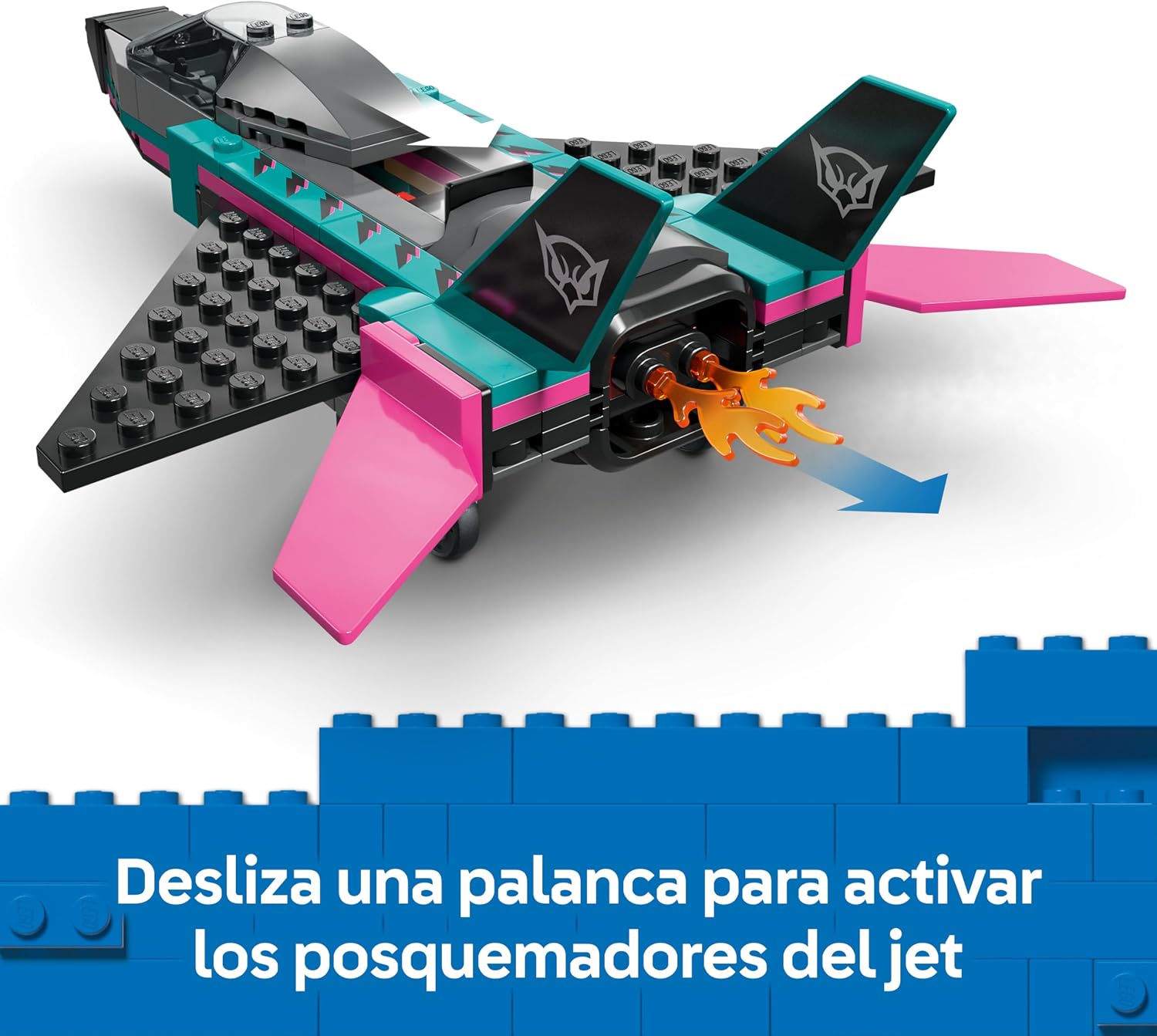 Detalle 2 de LEGO City 60489 Jet vs Coche de juguete 6+