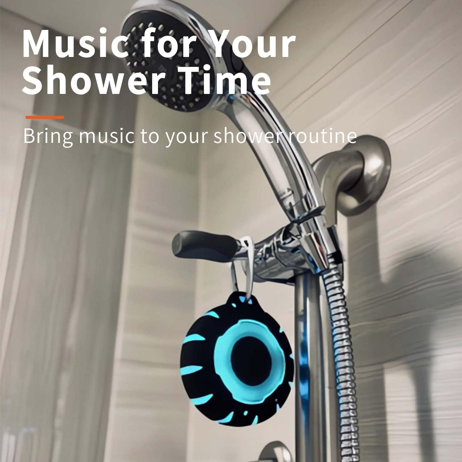 Detalle 1 de HEYSONG Waterproof Shower Speaker 12H