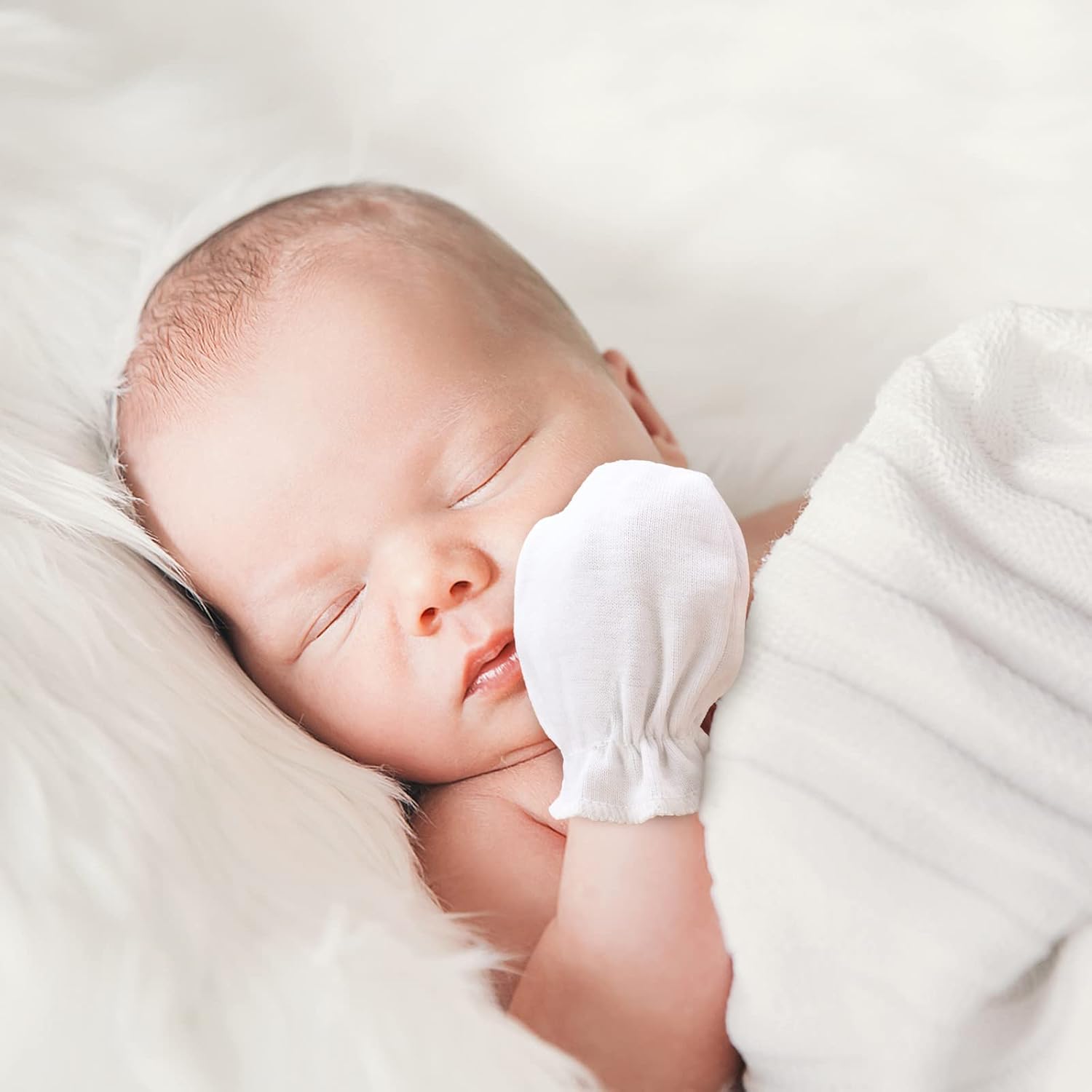 Thumbnail 5 de DRESHOW Newborn Baby Mittens 0-6m
