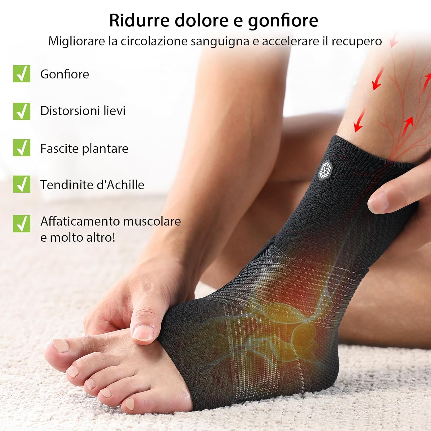 Thumbnail 1 de ZOELION fasce caviglia per fascite plantare