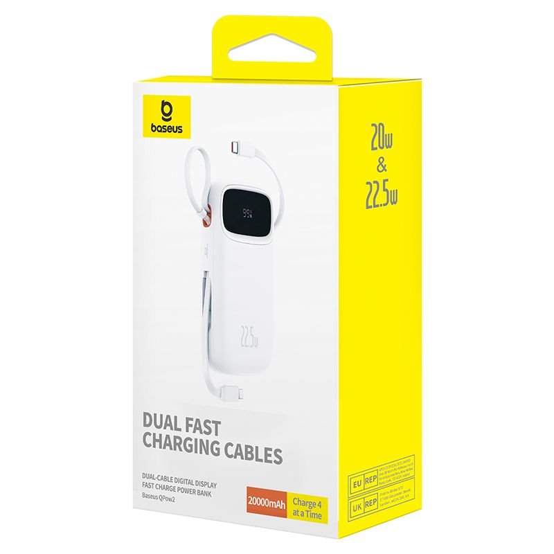 Detalle de Baseus Qpow2 10000mAh 22.5W