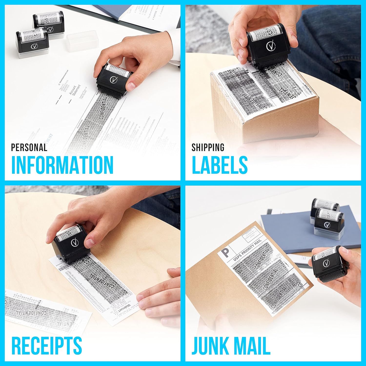 Detalle 2 de Vantamo Address Blocker Stamp 3-pack 🖋
