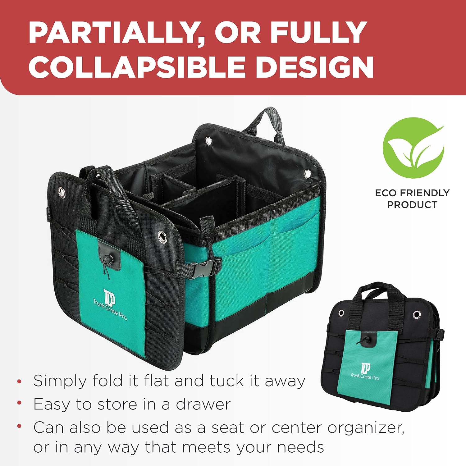 Detalle 2 de Car Trunk Organizer, Large