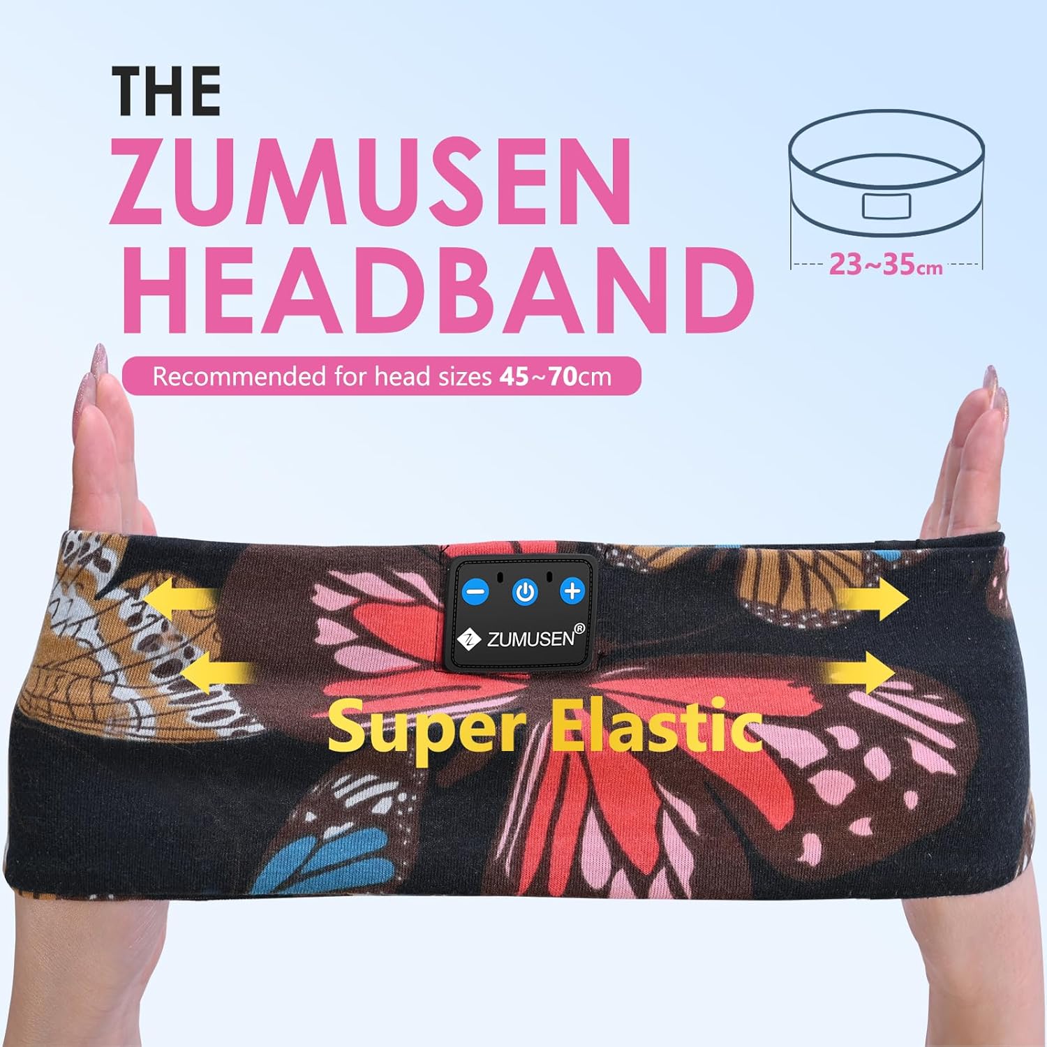 Thumbnail 6 de ZUMUSEN Sleep Headphones Bluetooth 5.4 Headband