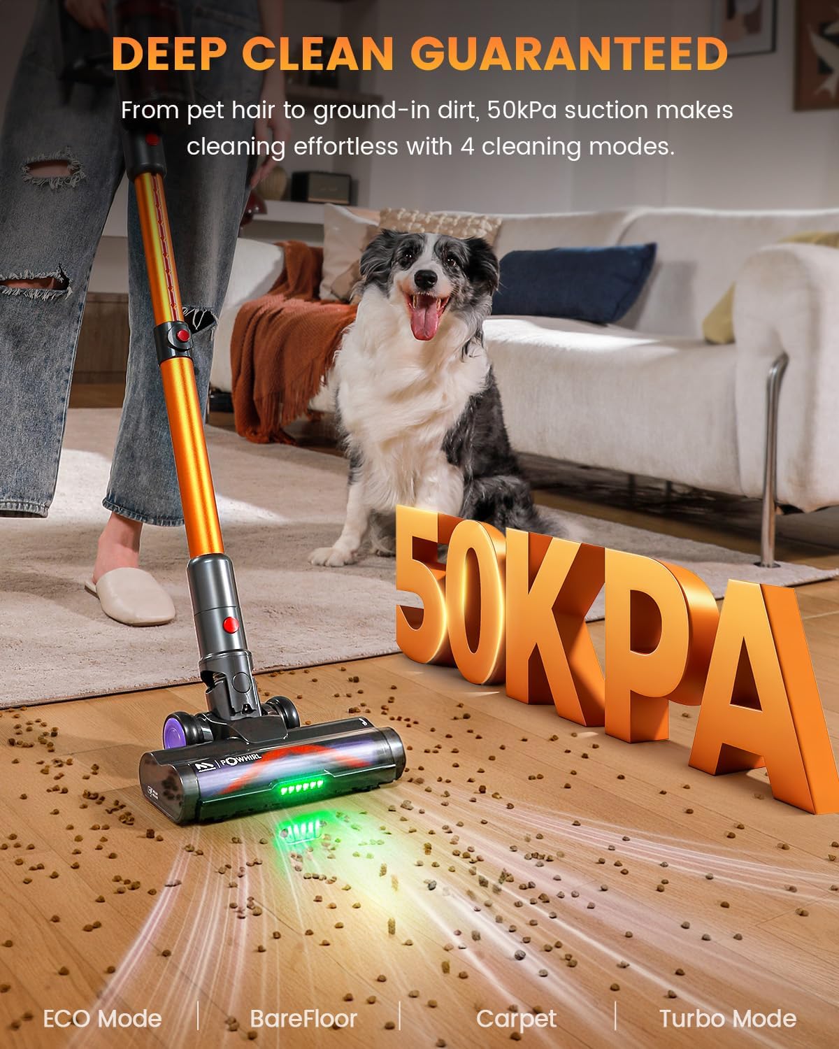 Detalle 2 de AlloyMove A05 Akku Staubsauger 50 kPa