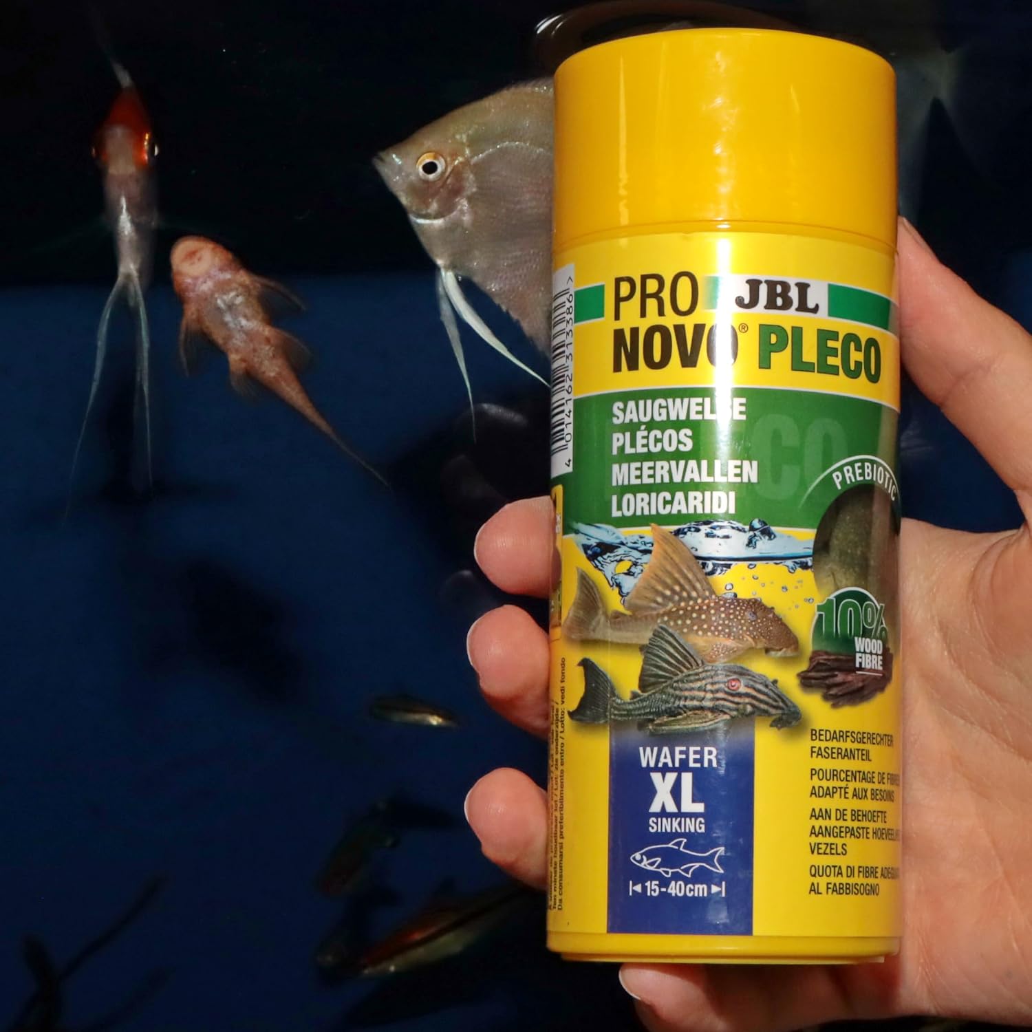 Thumbnail 4 de JBL PRONOVO PLECO WAFER – Futterwafer für Saugwelse (Größe M, 250 ml)