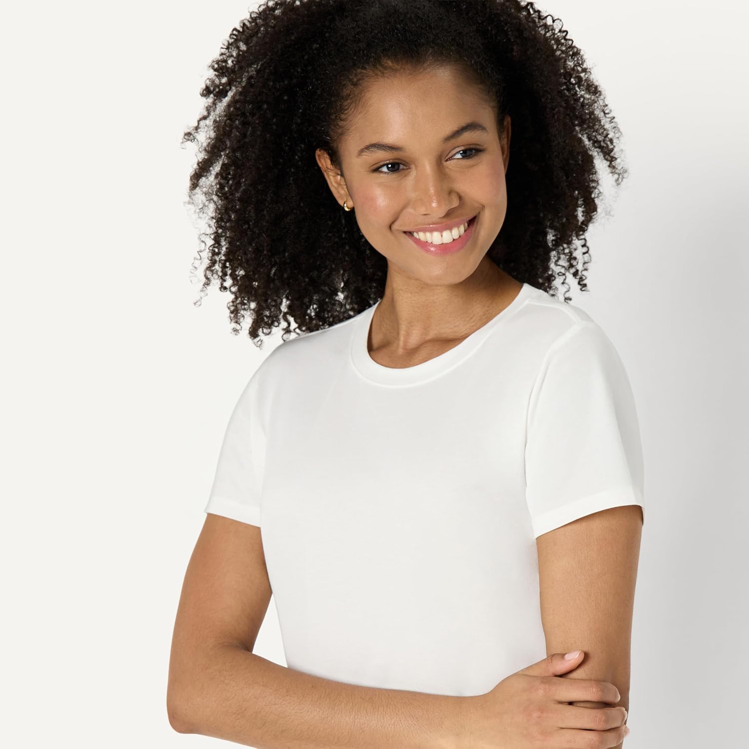 Thumbnail 4 de Amazon Essentials Women’s Active Soft Cotton Regular Fit Crewneck Short Sleeve T-Shirt