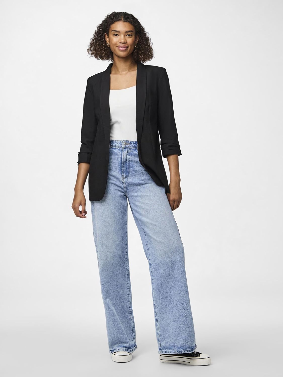 Thumbnail 5 de PIECES Female Blazer PCBOSELLA – leichter Damen-Blazer mit Plissees