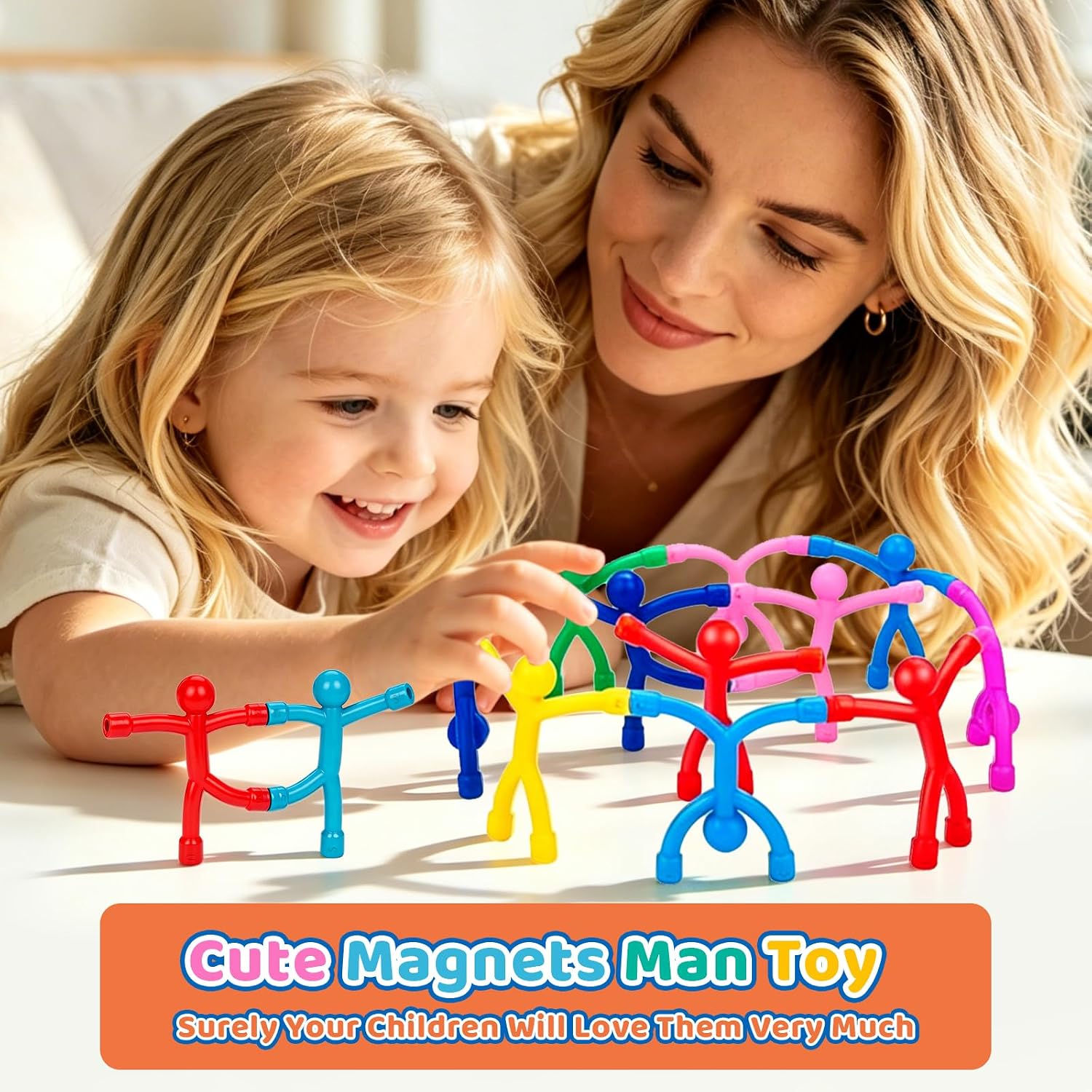 Thumbnail 2 de Houbobo Magnetic Travel Toys for Kids (12-Pack): Portable Magnetic Figures for Ages 3+