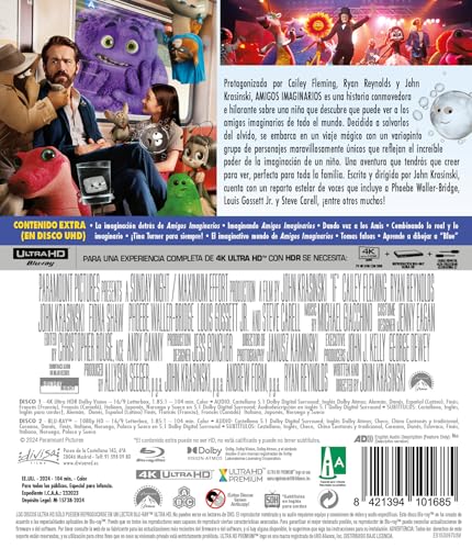 Thumbnail 1 de Amigos Imaginarios (IF - Imaginary Friends) (4K UHD + Blu-ray) [Blu-ray] - Divisa Films