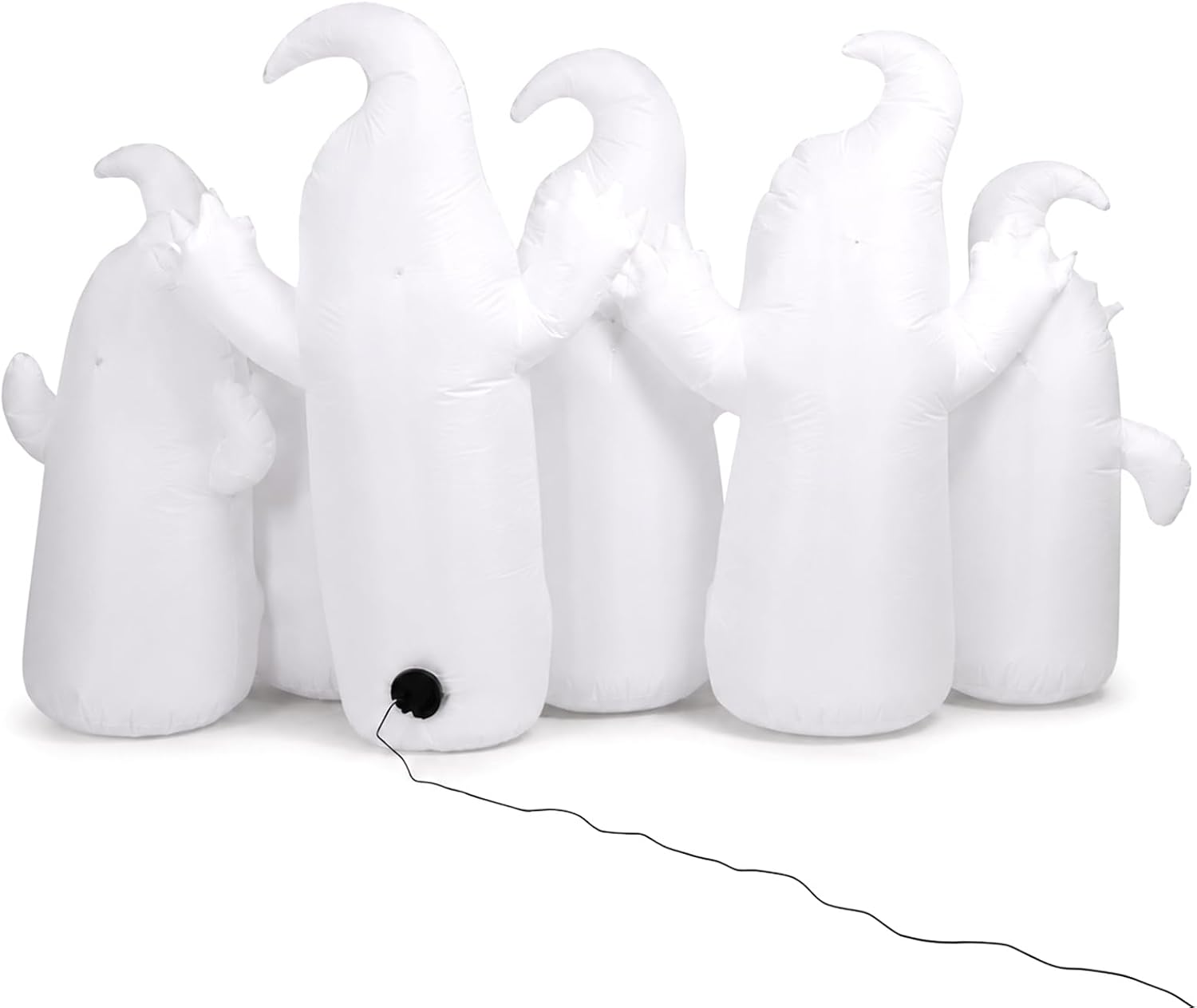 Thumbnail 6 de IRETG 8FT Halloween Inflatable, 5FT Tall with Six LED-Lit Ghosts